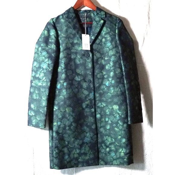 NWT COS Women 2 Tailored Jacquard Lady Coat - Picture 1 of 14